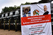 Uganda team delivers vehicles to Peoples’ Defence Forces_Thumb