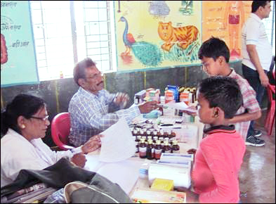 Sixth health camp under ‘Swasth Bachhe, Swasth Bhavishya’ programme 